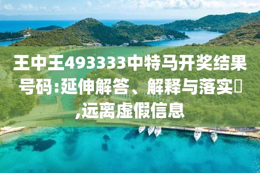王中王493333中特马开奖结果号码:延伸解答、解释与落实​,远离虚假信息